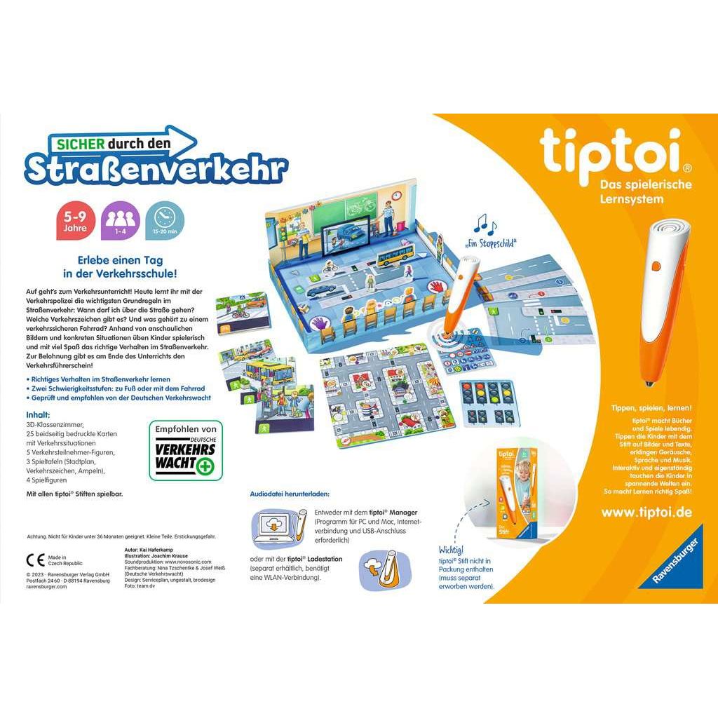 Ravensburger | tiptoi® Sicher durch den Straßenverkehr