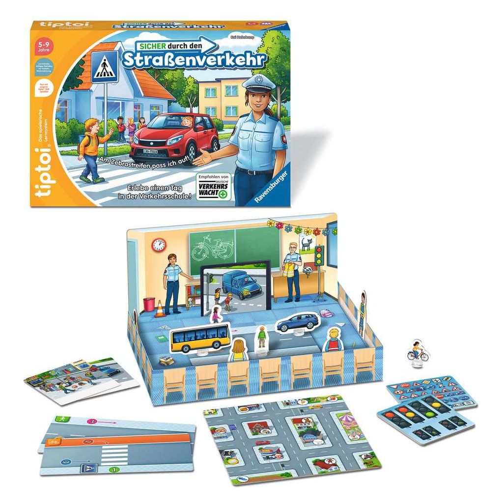 Ravensburger | tiptoi® Sicher durch den Straßenverkehr