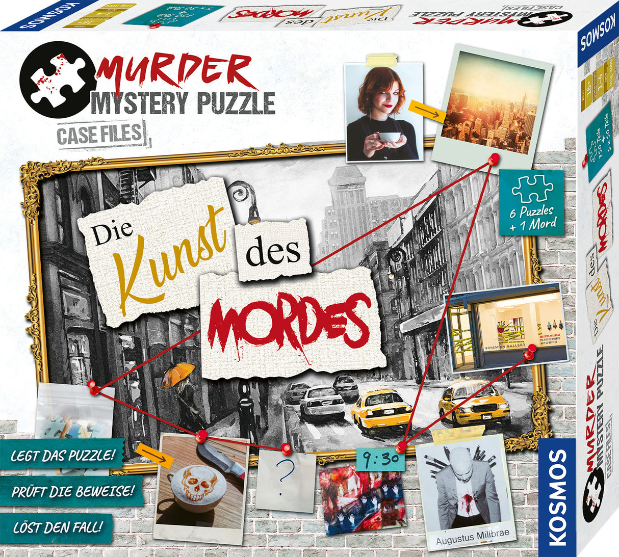 KOSMOS | Murder Mystery Puzzle - Die Kunst des Mordes