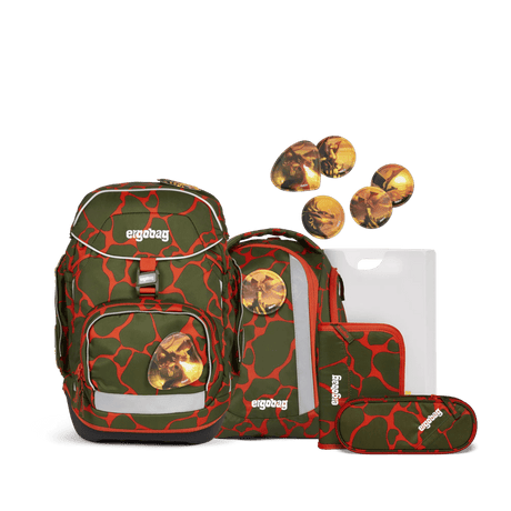 ergobag | ergobag pack Schulrucksack-Set | FeuerSpeiBär Kollektion 23/24