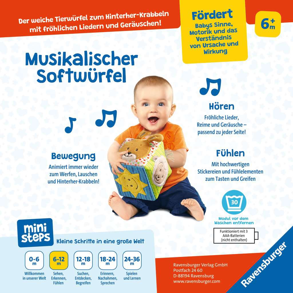 Ravensburger | Musikalischer Softwürfel