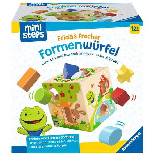 Ravensburger | ministeps: Fridas frecher Formenwürfel