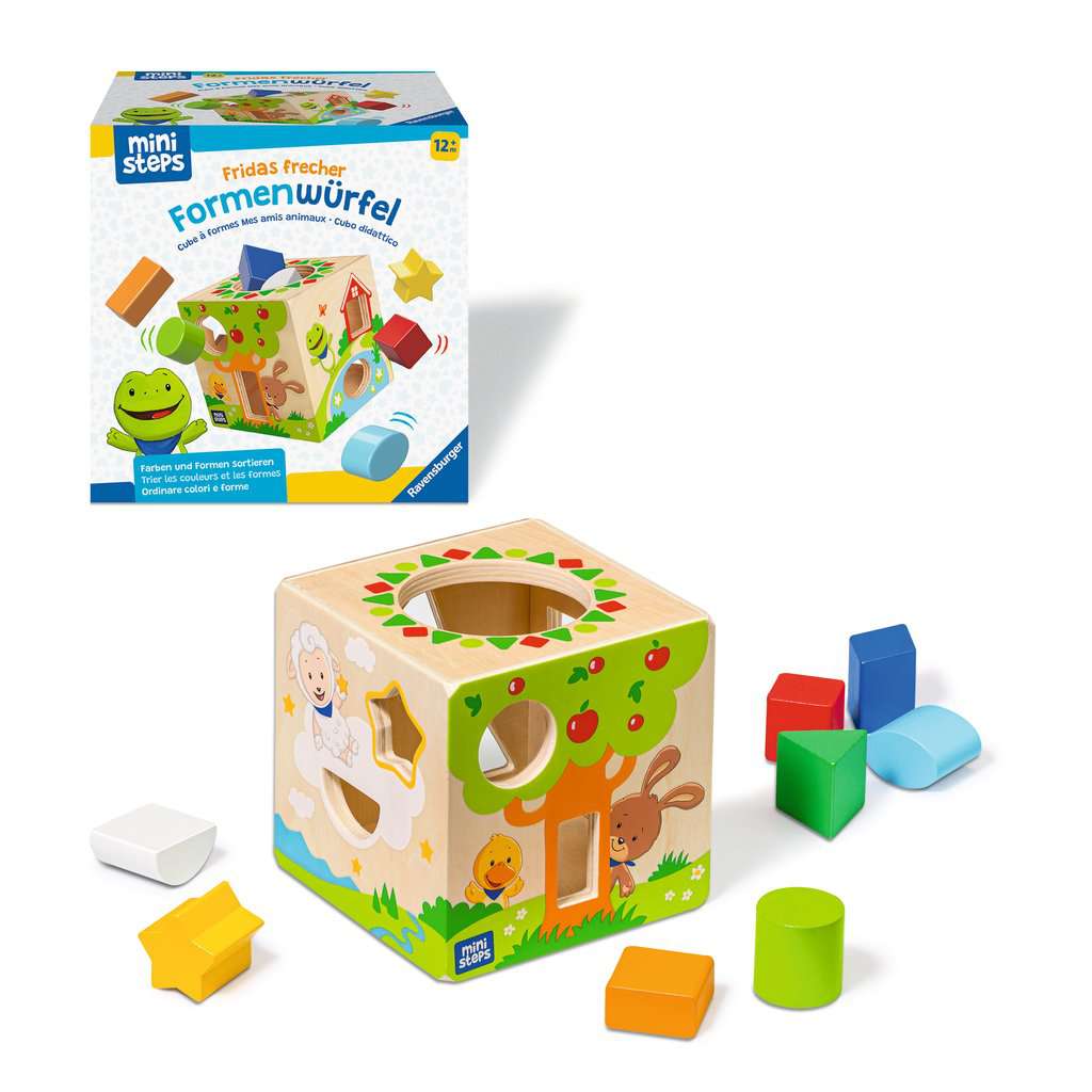 Ravensburger | ministeps: Fridas frecher Formenwürfel