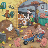 Ravensburger | Viel los auf dem Bauernhof | Kinderpuzzle | 3x49 Teile