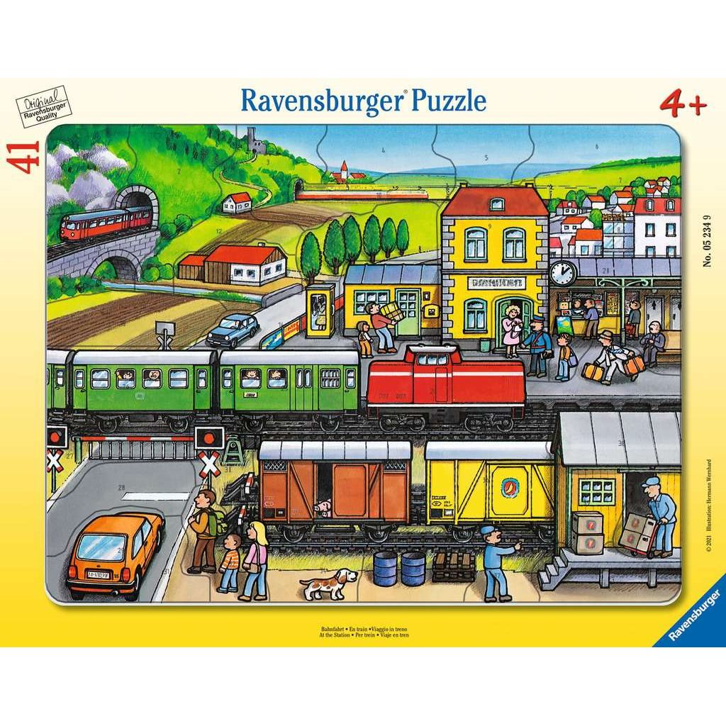 Ravensburger | Bahnfahrt | Kinderpuzzle | 41 Teile