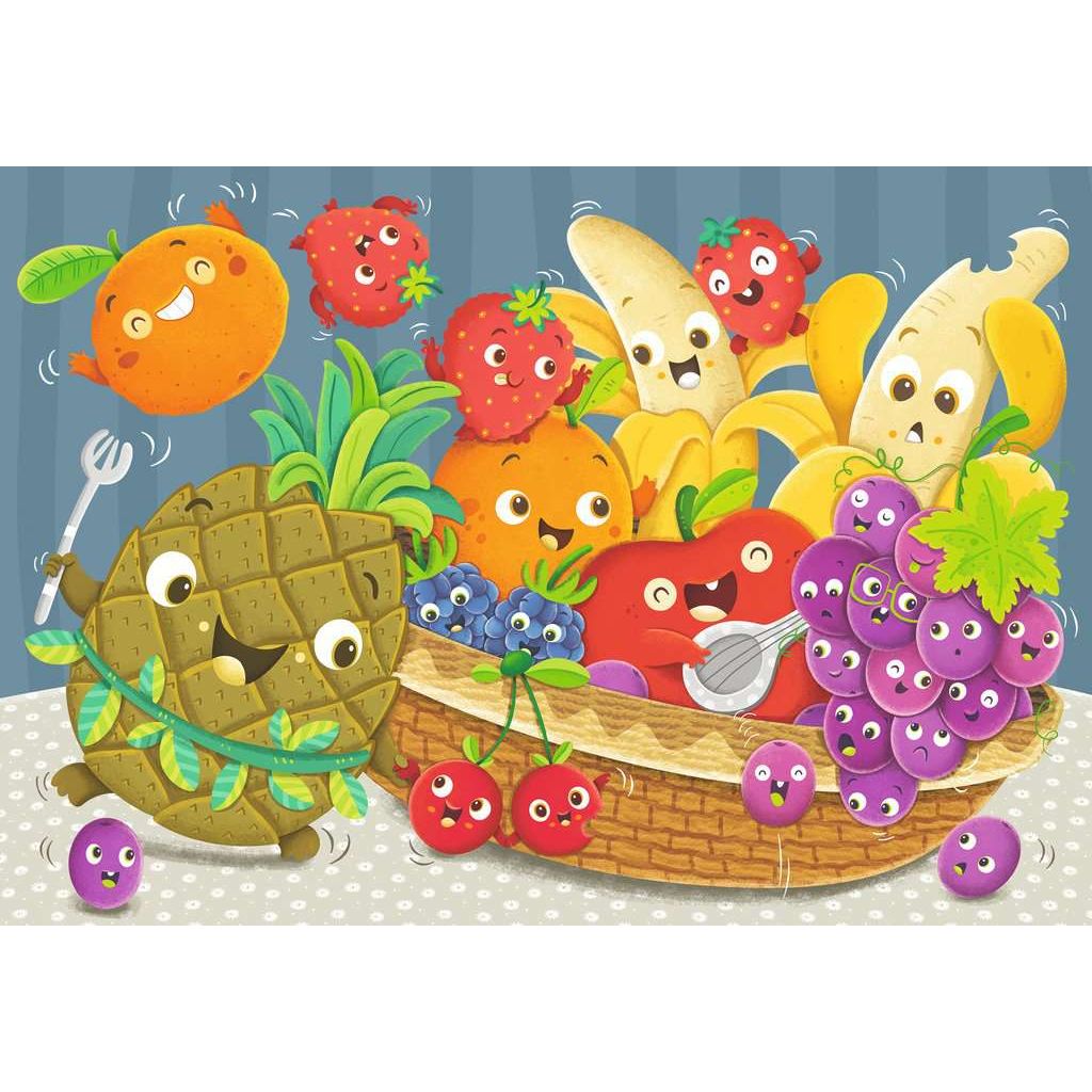 Ravensburger | Freche Früchte | Kinderpuzzle | 2x24 Teile