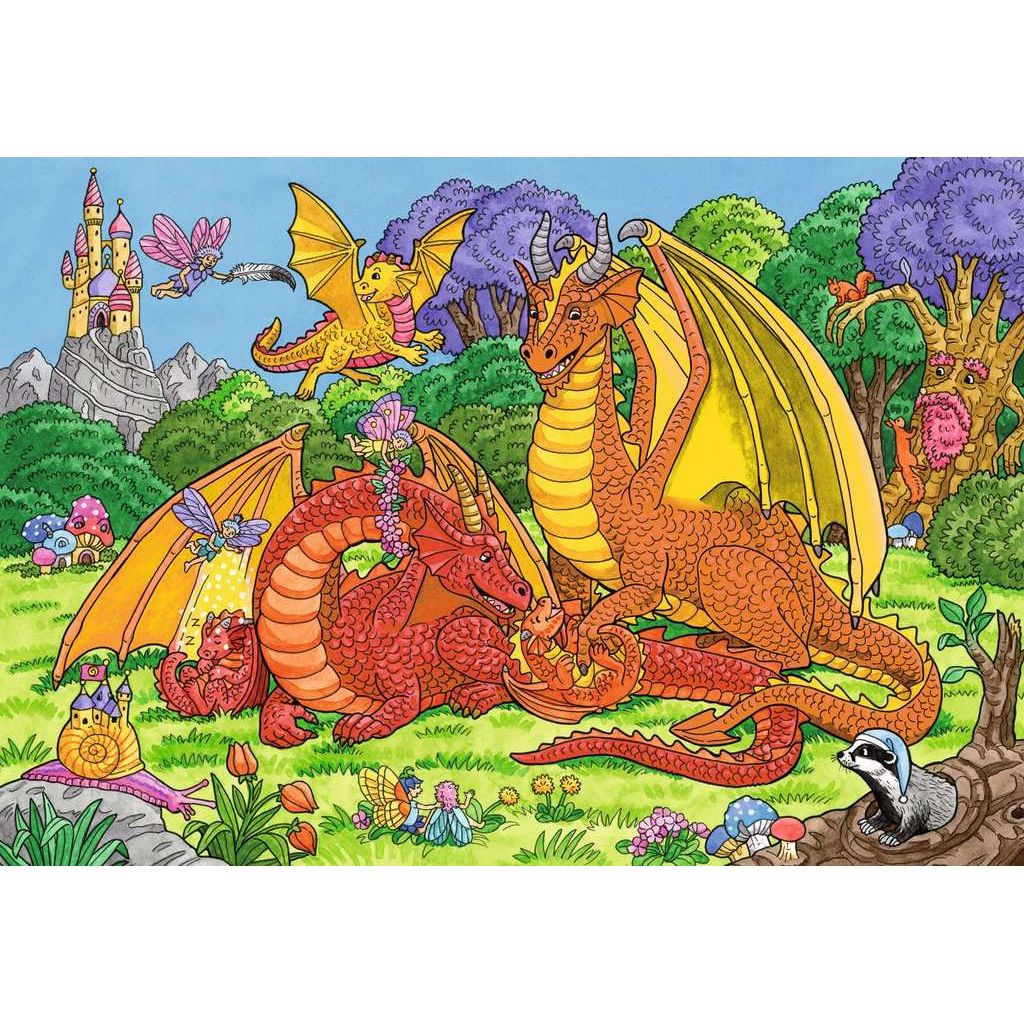 Ravensburger | Magischer Wald | Kinderpuzzle | 2x24 Teile