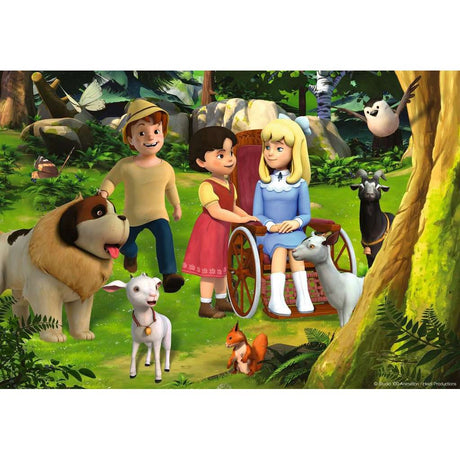 Ravensburger | Heidi's Abenteuer | Kinderpuzzle | 2x24 Teile