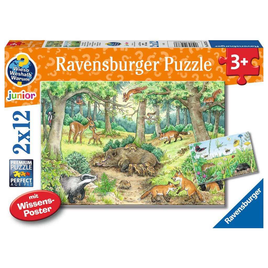 Ravensburger | Wieso? Weshalb? Warum? Tiere im Wald und auf der Wiese