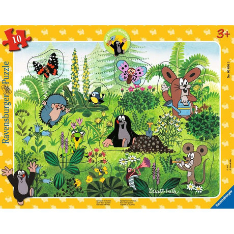 Ravensburger | Bauernhoftiere auf der Wiese | Kinderpuzzle | 15 Teile