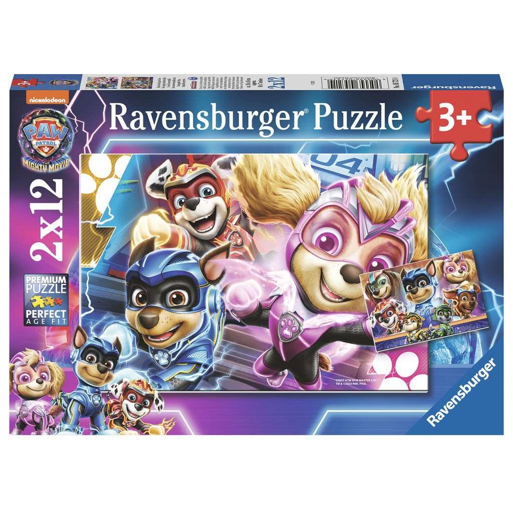 Ravensburger | Eine tierisch gute Crew | Kinderpuzzle | 2x12 Teile