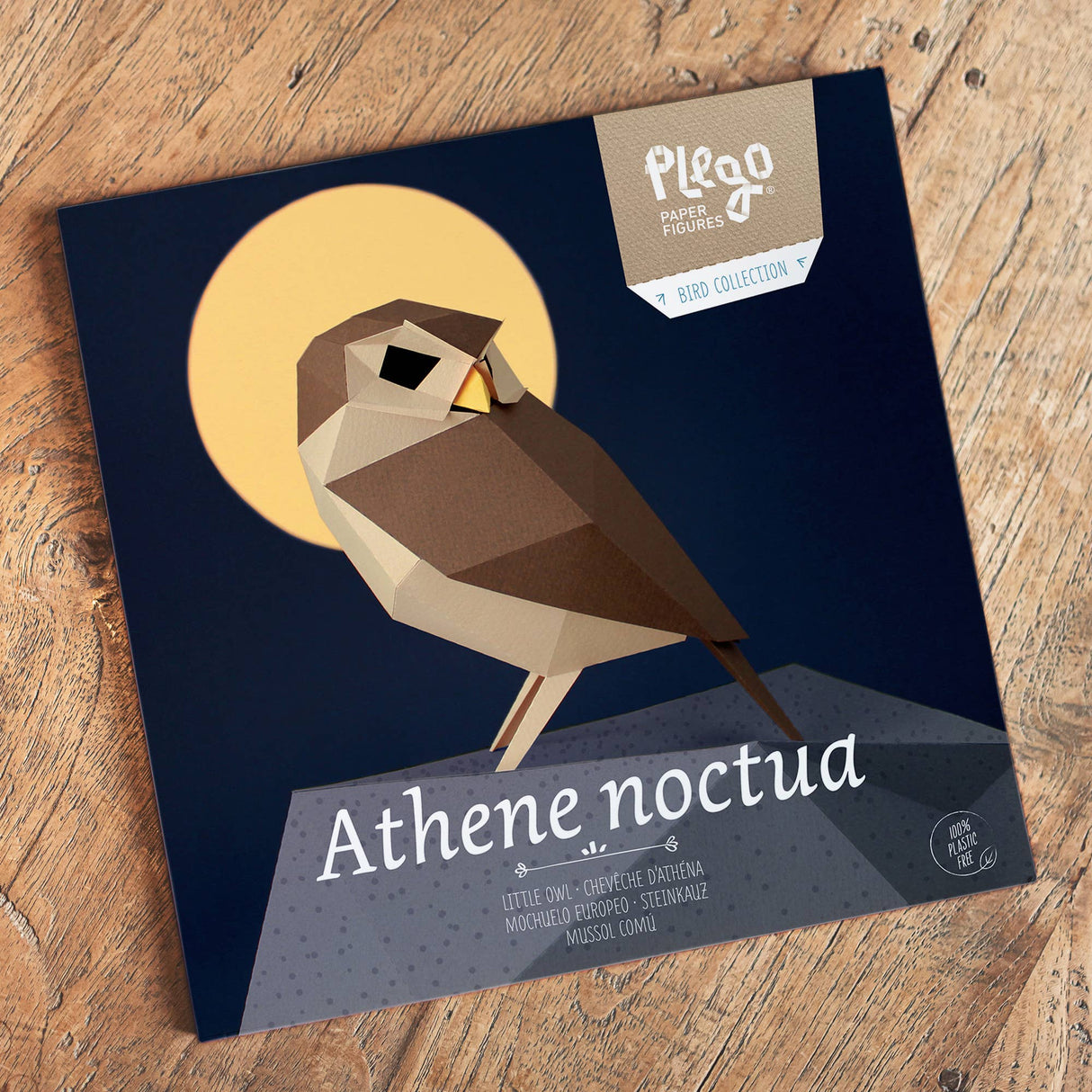 PLEGO - ATHENE NOCTUA - Steinkauz - Eule - Papiervogel