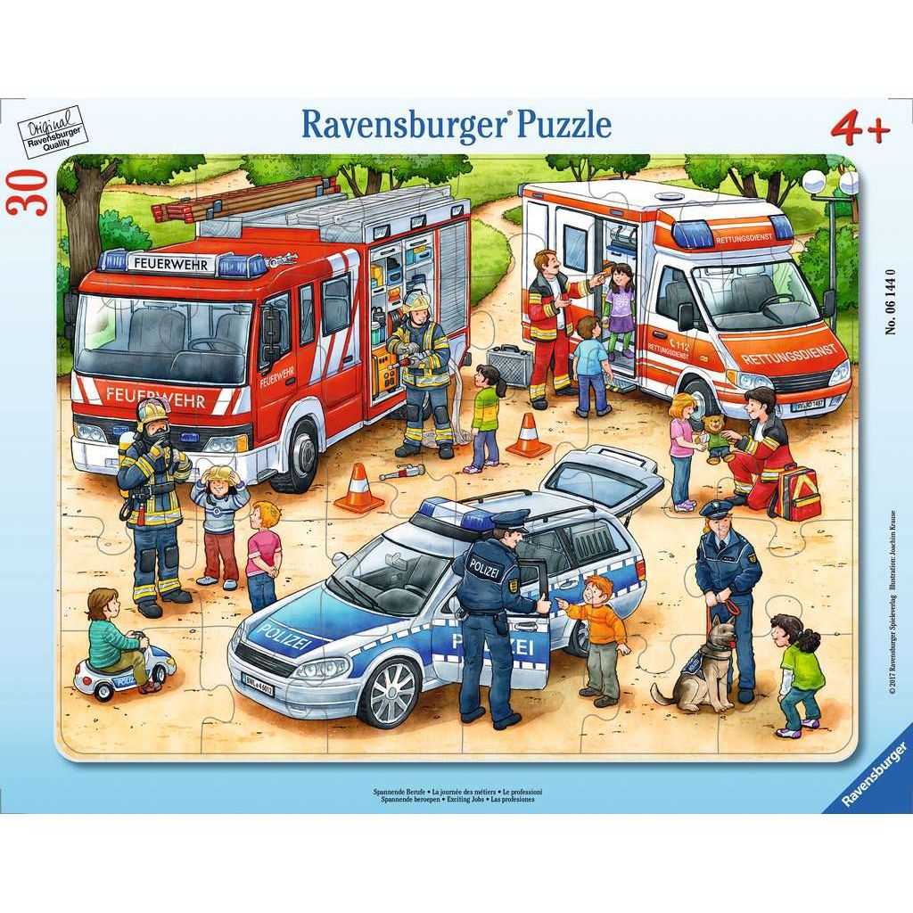 Ravensburger | Spannende Berufe | Kinderpuzzle | 30 Teile