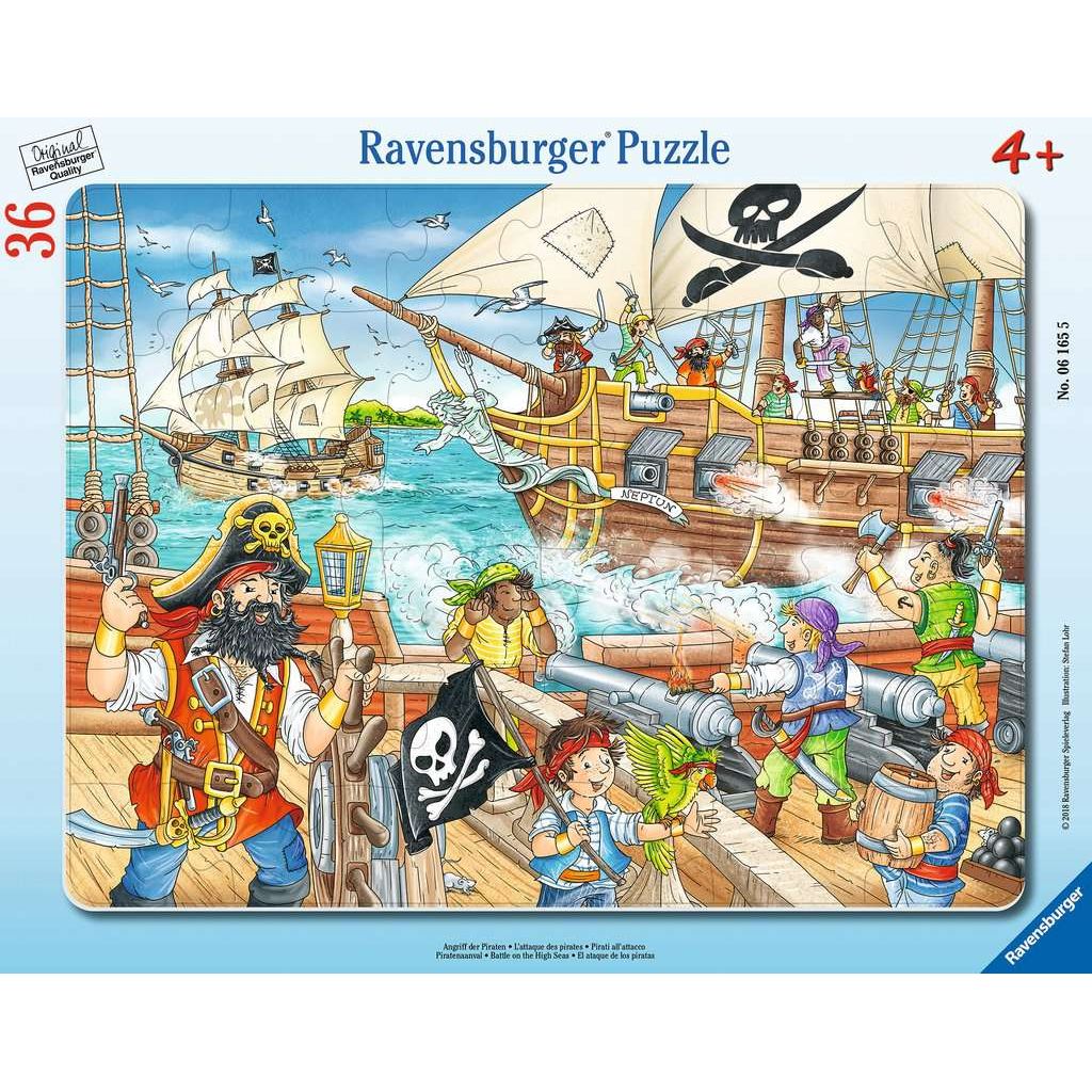 Ravensburger | Angriff der Piraten | Kinderpuzzle | 36 Teile