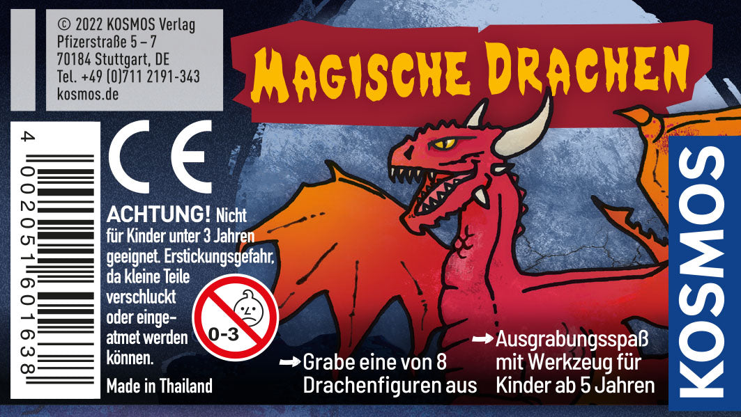 KOSMOS | Drachen-Ausgrabung (24-er Display)