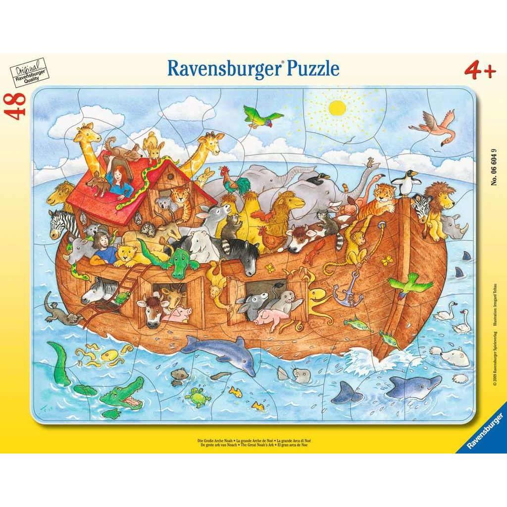 Ravensburger | Die große Arche Noah | Kinderpuzzle | 48 Teile