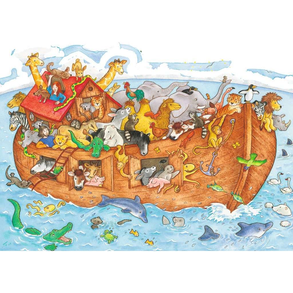 Ravensburger | Die große Arche Noah | Kinderpuzzle | 48 Teile