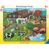 Ravensburger | Tierfamilien | Kinderpuzzle | 33 Teile