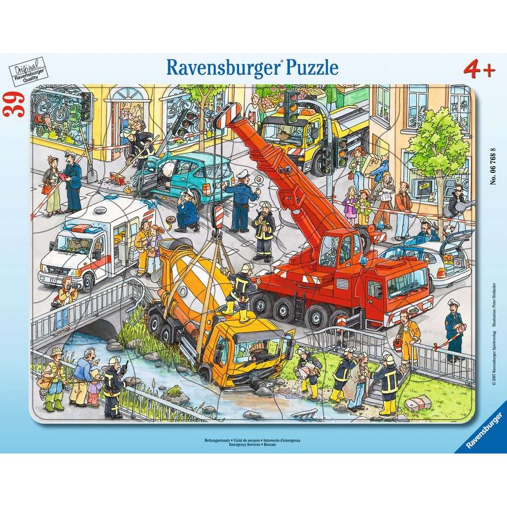 Ravensburger | Rettungseinsatz | Kinderpuzzle | 39 Teile