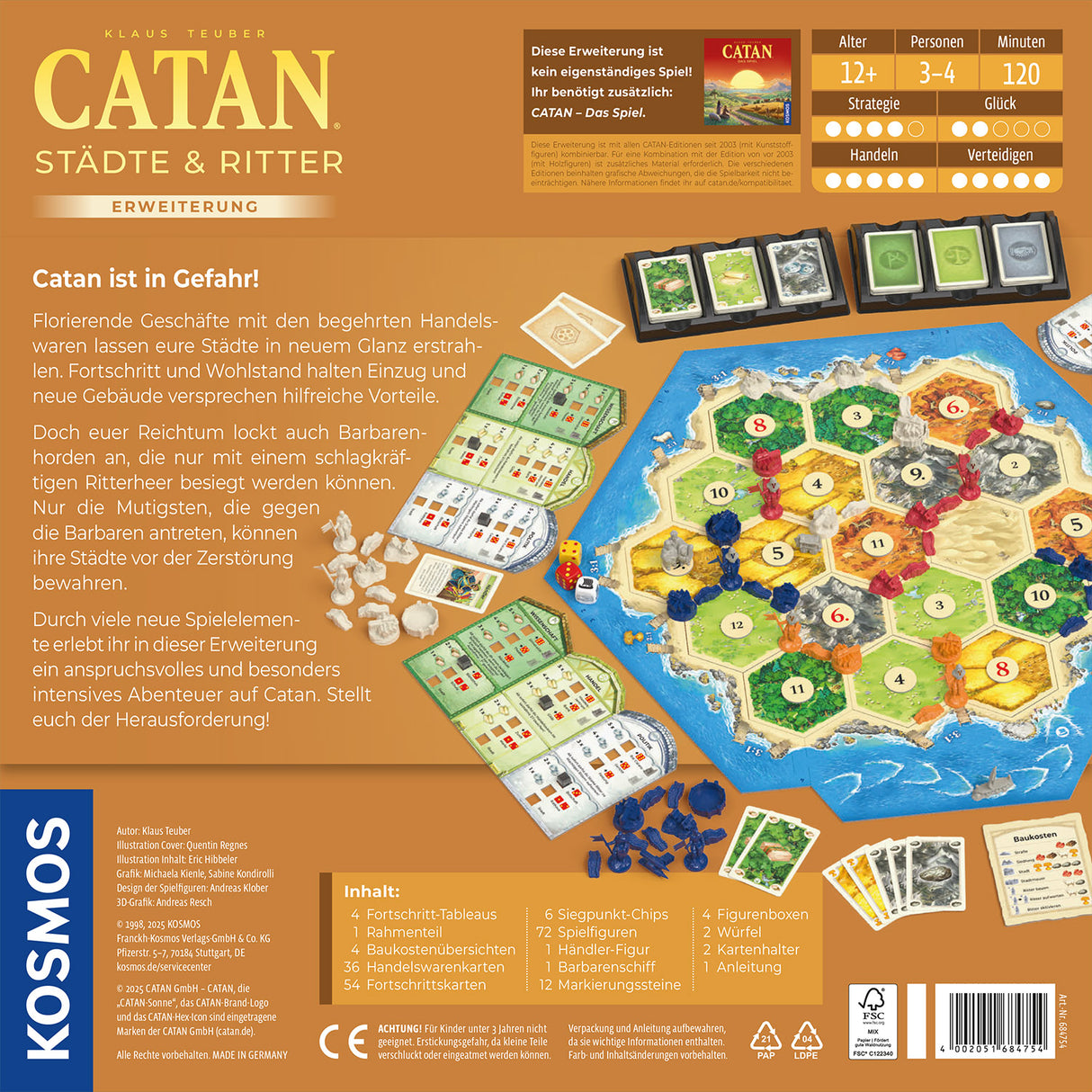 KOSMOS | CATAN - Städte & Ritter - Erweiterung