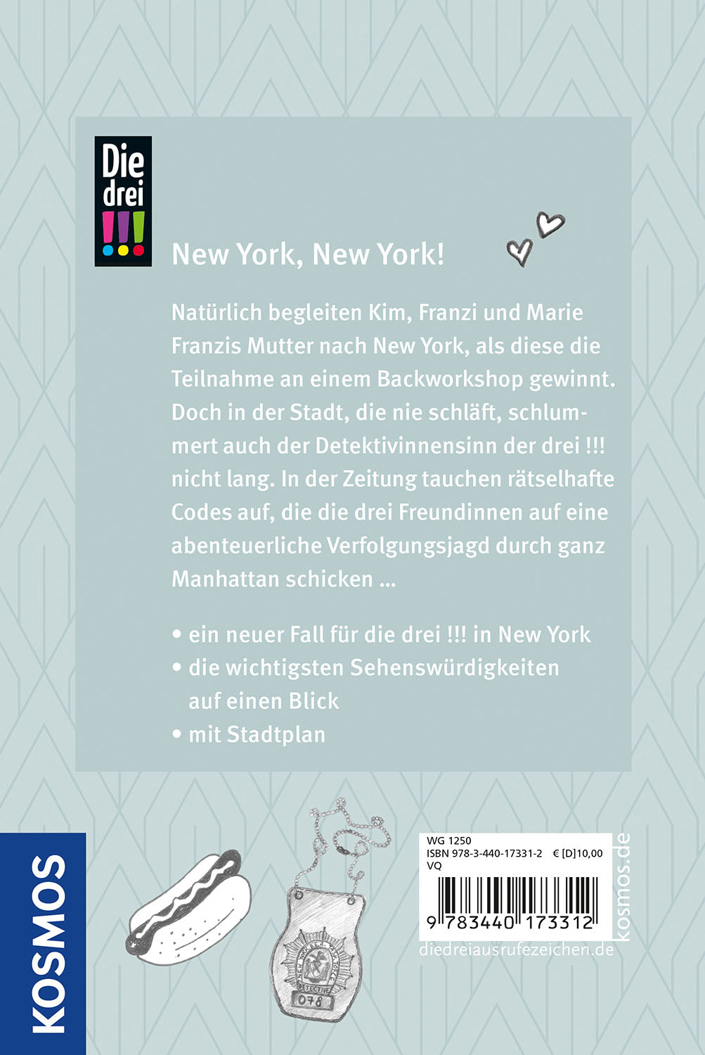 KOSMOS | Die drei !!! Reisekrimi Diebe Donuts New York