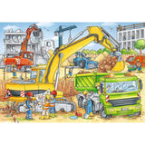 Ravensburger | Viel zu tun auf der Baustelle | Kinderpuzzle | 2x24 Teile