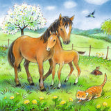 Ravensburger | Kuschelzeit | Kinderpuzzle | 3x49 Teile