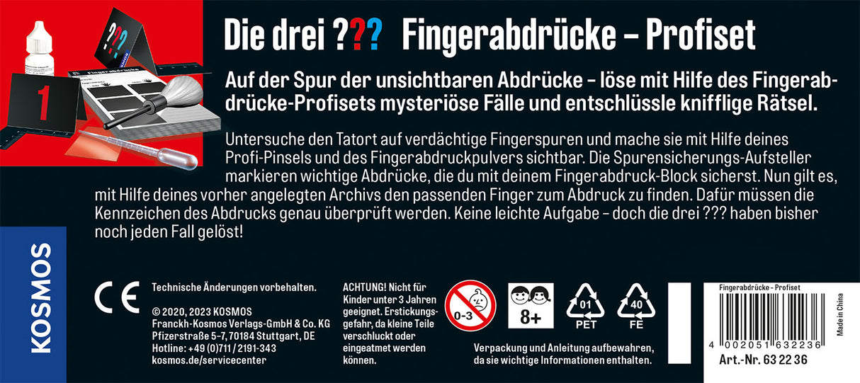 KOSMOS | Die drei ??? Fingerabdrücke-Profiset (XXL-Dose)