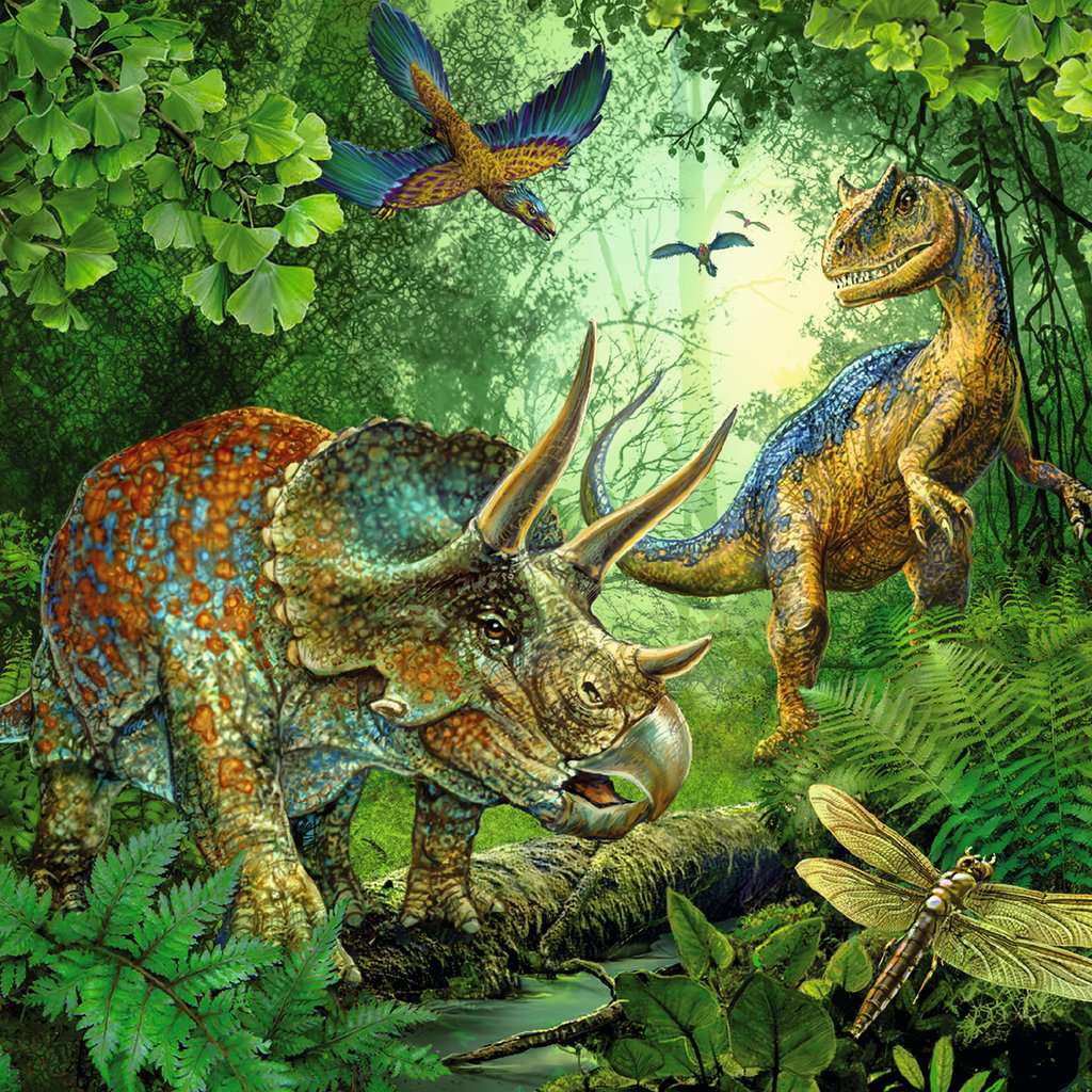 Ravensburger | Faszination Dinosaurier | Kinderpuzzle | 3x49 Teile