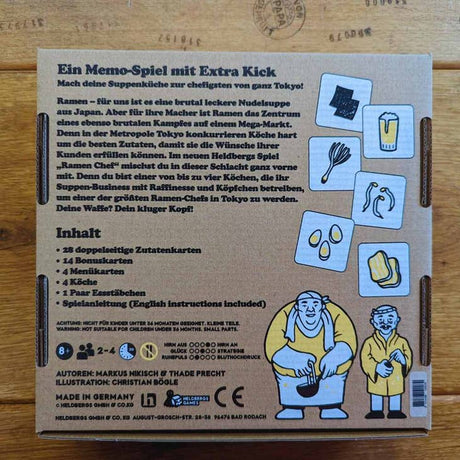 Heldberg Games | Ramen Chef - Memo Spiel
