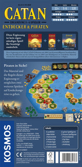 KOSMOS | CATAN - Ergänzung 5-6 Spieler - Entdecker & Piraten