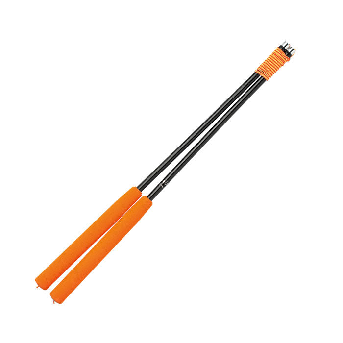 Henrys | Diabolo Handstäbe Carbon 35cm | orange/schwarz