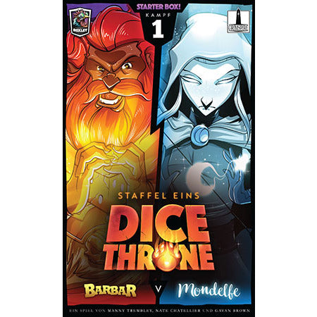 Dice Throne | Staffel 1 - Kampf 1 | Barbar vs. Mondelfe | nur stationärer Verkauf