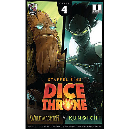 Dice Throne | Staffel 1 - Kampf 4 | Waldwächter vs. Kunoichi | nur stationärer Verkauf