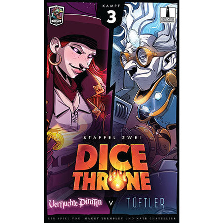 Dice Throne | Staffel 2 - Kampf 3 | Verfluchte Piratin vs. Tüftler | nur stationärer Verkauf