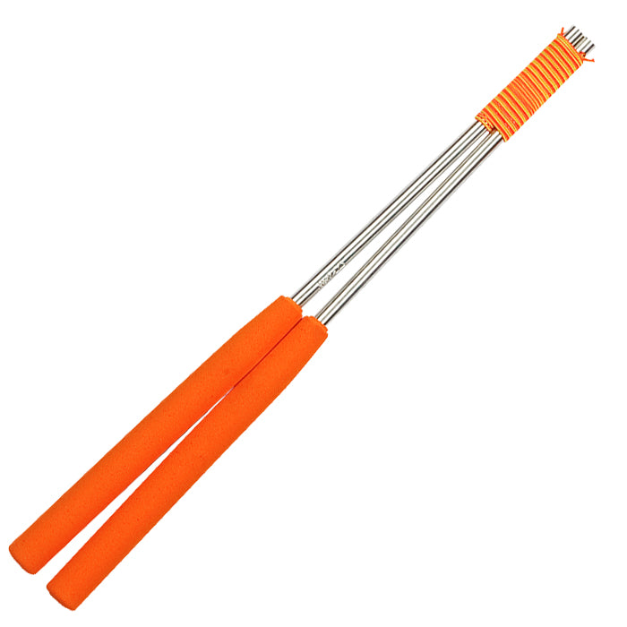 Henrys | Diabolo Handstäbe Alu 325 | orange/silber