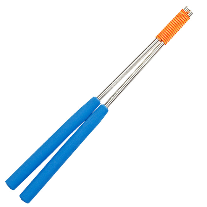 Henrys | Diabolo Handstäbe Alu 325 | blau/silber