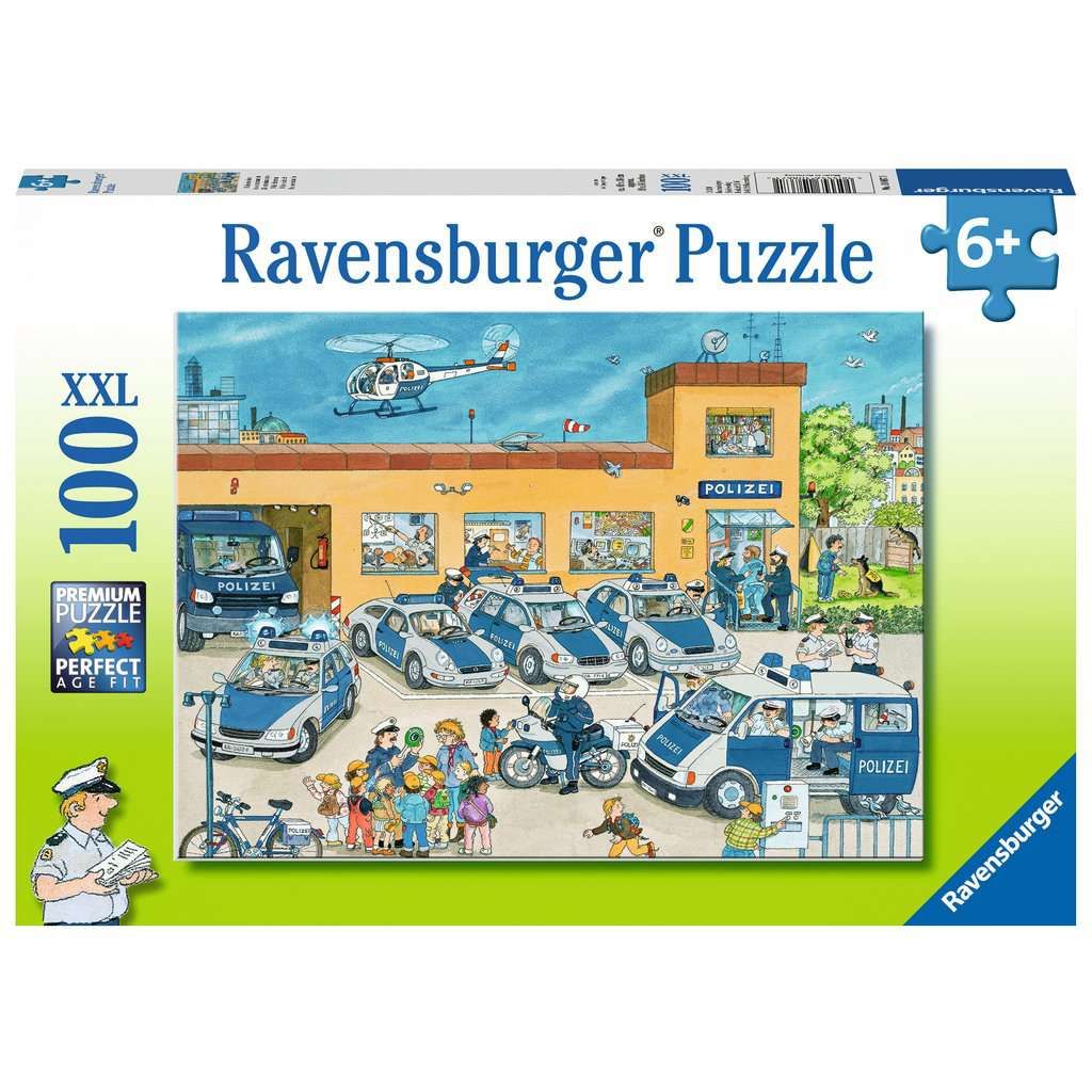 Ravensburger | Polizeirevier | Kinderpuzzle | 100 XXL Teile