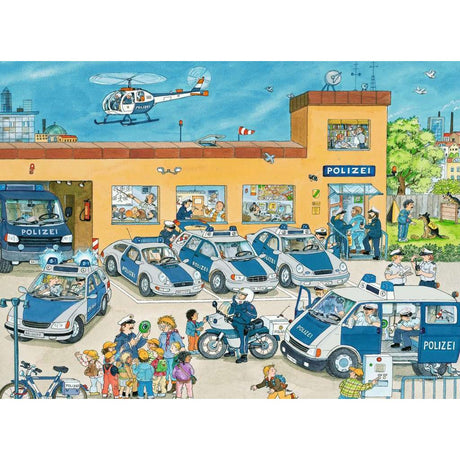 Ravensburger | Polizeirevier | Kinderpuzzle | 100 XXL Teile