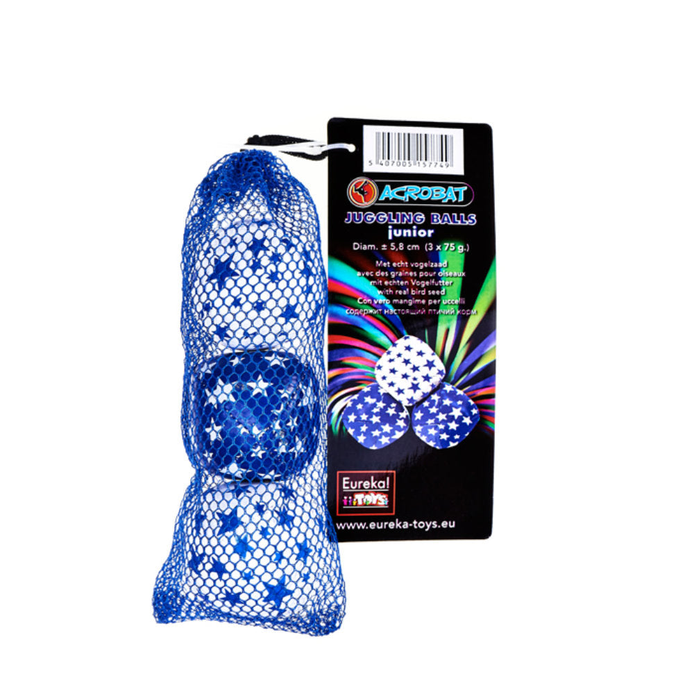 Acrobat | Jonglierball Set Acrobat Junior Ø 55mm | weiß/blau