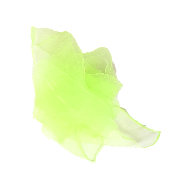 Jongliertuch 60cm x 60cm | uv grün