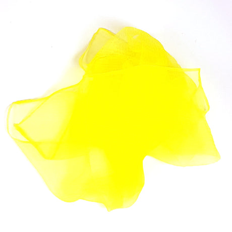Jongliertuch 60cm x 60cm | gelb