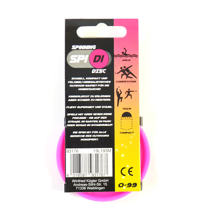 SpiDi Spinning Disc | gelb-glitter/pink