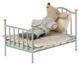 Maileg | Vintage Bett, Maus - Minze