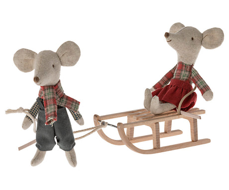 Maileg | Schlitten, Maus