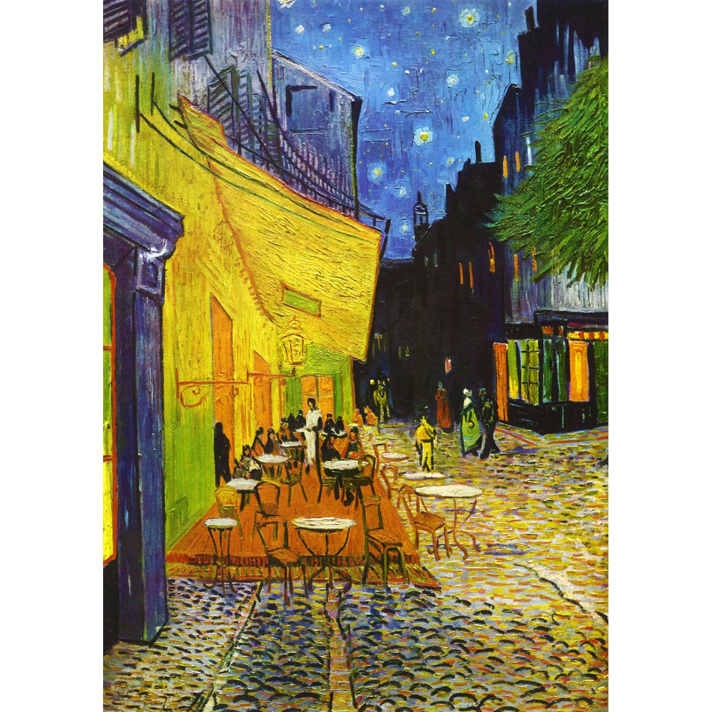 ENJOY Puzzle | 1000 Teile | Vincent Van Gogh: Cafe-Terrasse bei Nacht