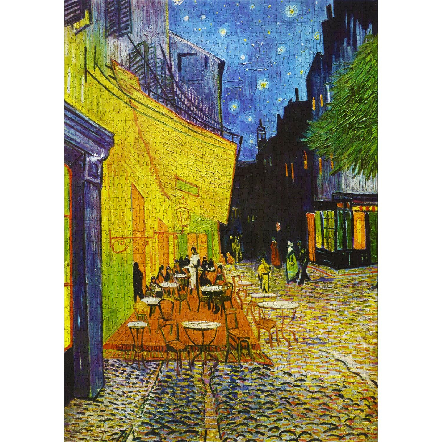 ENJOY Puzzle | 1000 Teile | Vincent Van Gogh: Cafe-Terrasse bei Nacht