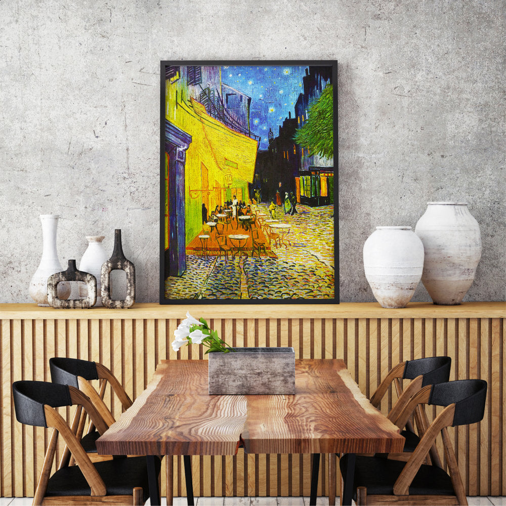 ENJOY Puzzle | 1000 Teile | Vincent Van Gogh: Cafe-Terrasse bei Nacht