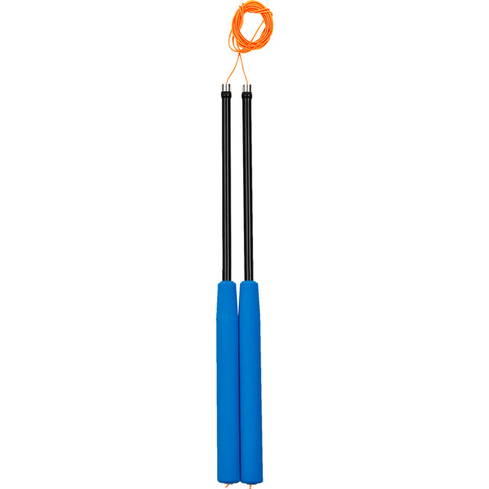 Henrys | Diabolo Handstäbe Carbon 31cm | blau/schwarz