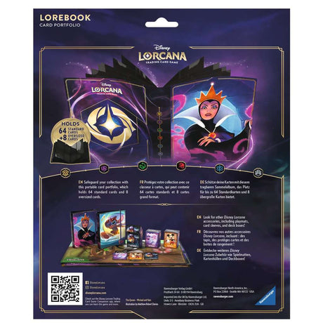 Ravensburger | Disney Lorcana: Sammelalbum - Die Böse Königin
